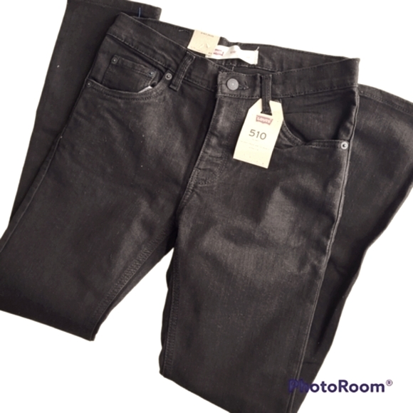 Levi Strauss Boy's Skinny 💙 Fit Stretch Jeans 👖 16 Size - Picture 6 of 9